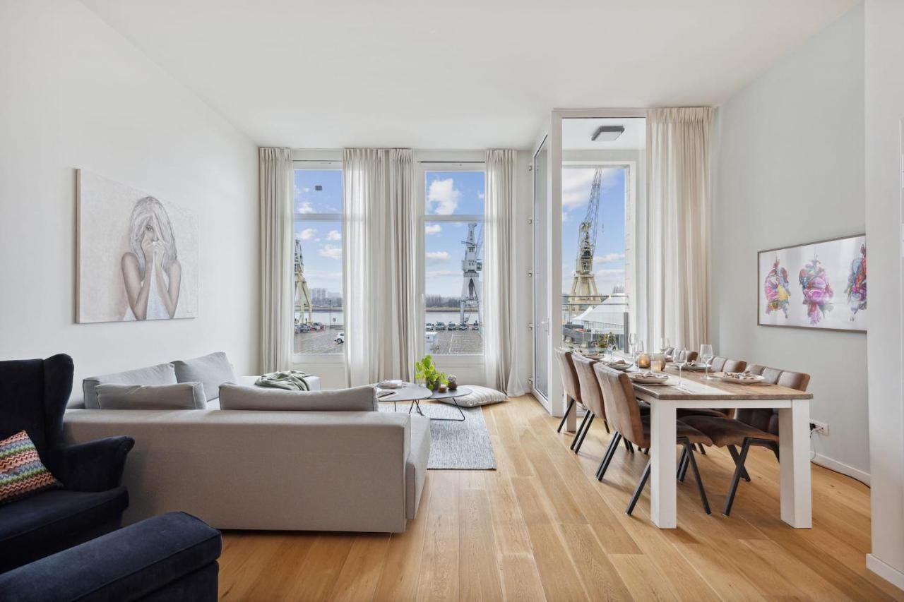 Bright Waterfront Apartment Anvers Dış mekan fotoğraf