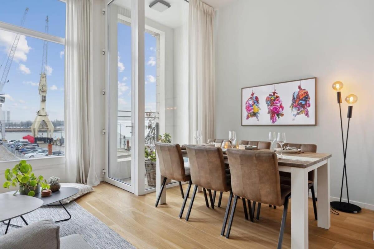 Bright Waterfront Apartment Anvers Dış mekan fotoğraf