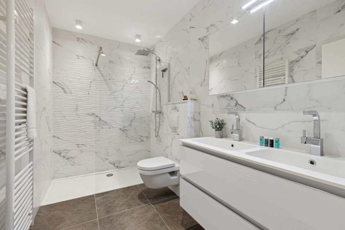 Bright Waterfront Apartment Anvers Dış mekan fotoğraf