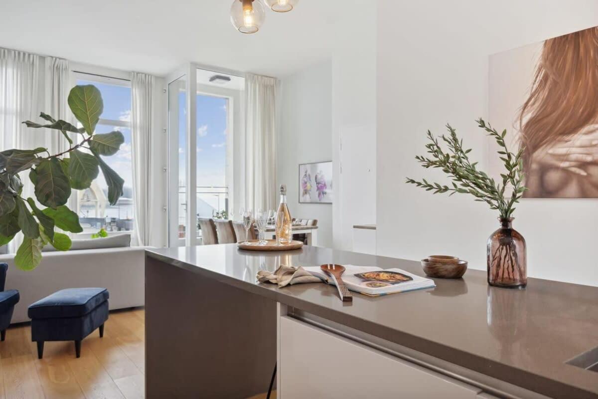 Bright Waterfront Apartment Anvers Dış mekan fotoğraf