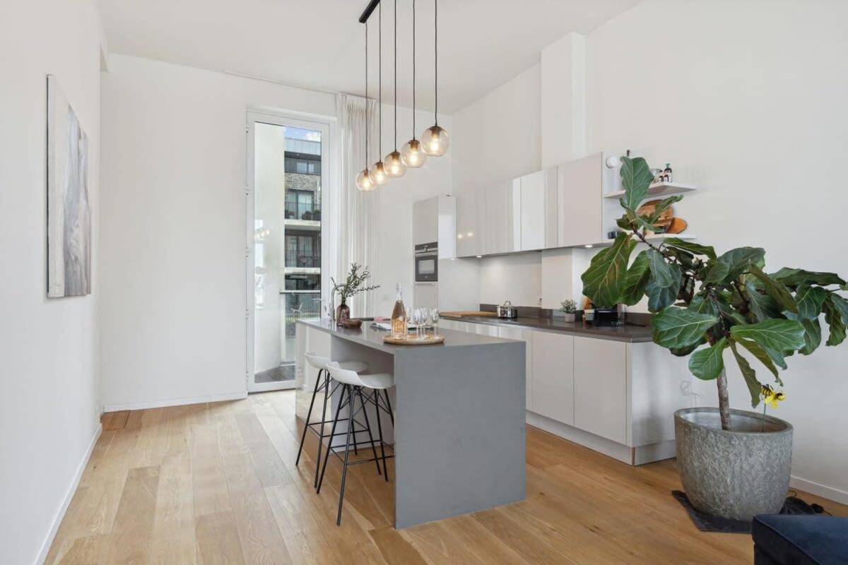 Bright Waterfront Apartment Anvers Dış mekan fotoğraf