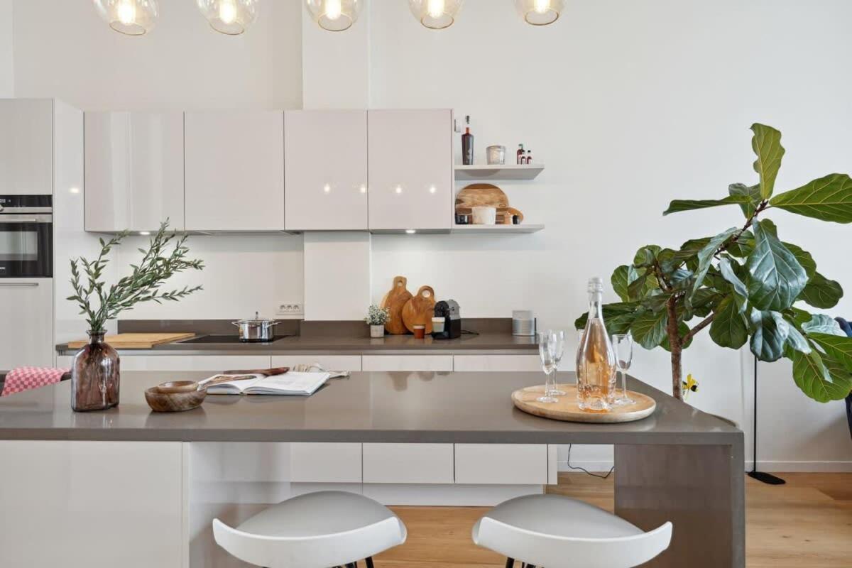 Bright Waterfront Apartment Anvers Dış mekan fotoğraf